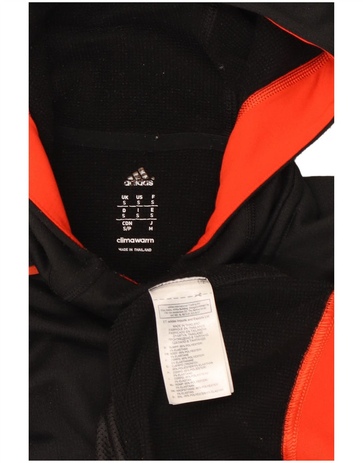 Adidas Mens Climawarm Hoodie Jumper Small Black Polyester