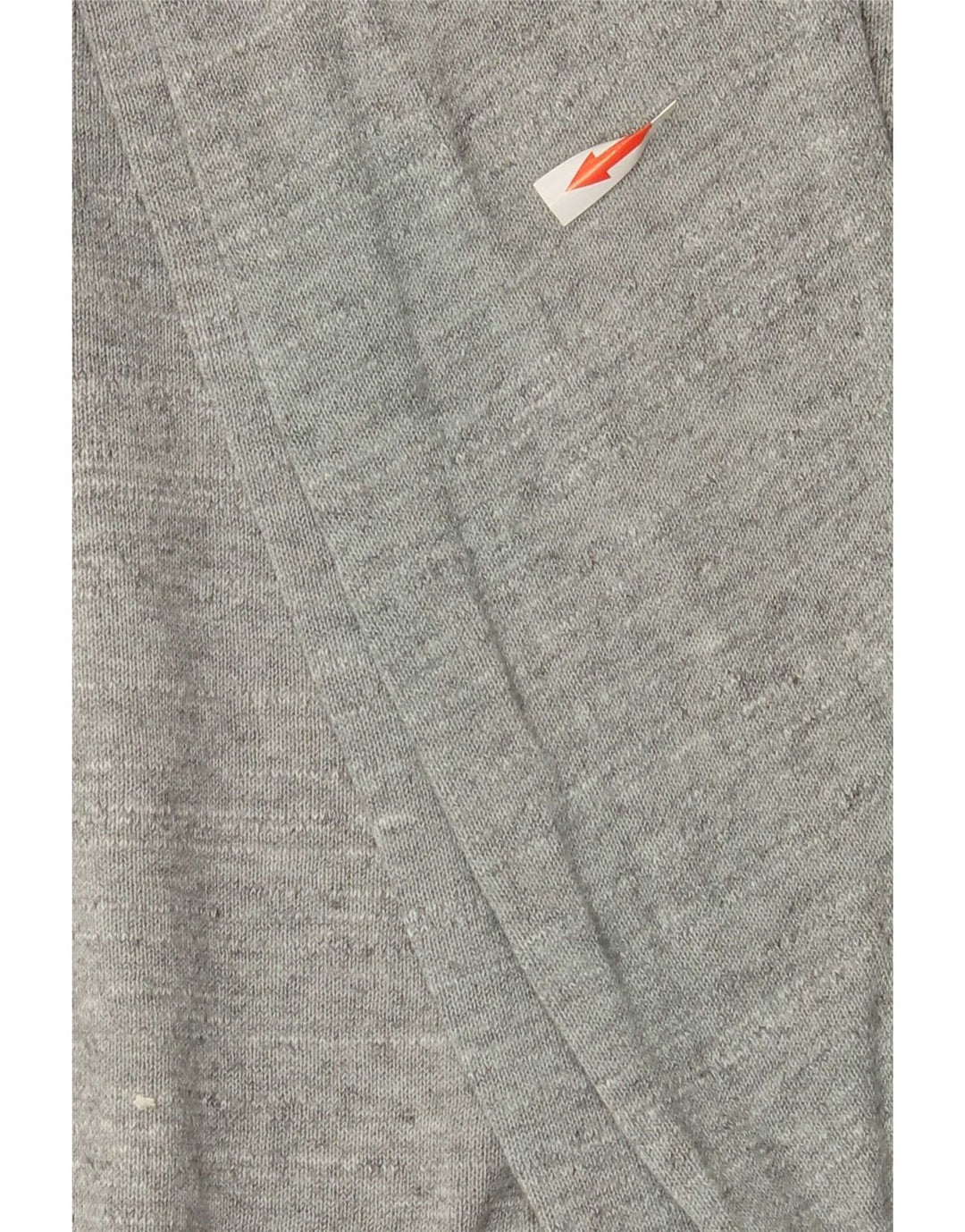 Fred Perry Mens Crew Neck Jumper Sweater XL Grey Colourblock Cotton