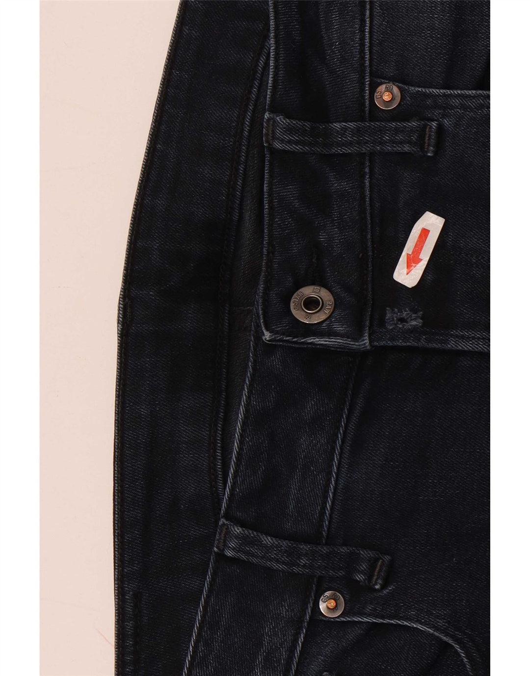 G-Star Mens Slim Jeans W36 L28 Navy Blue Cotton