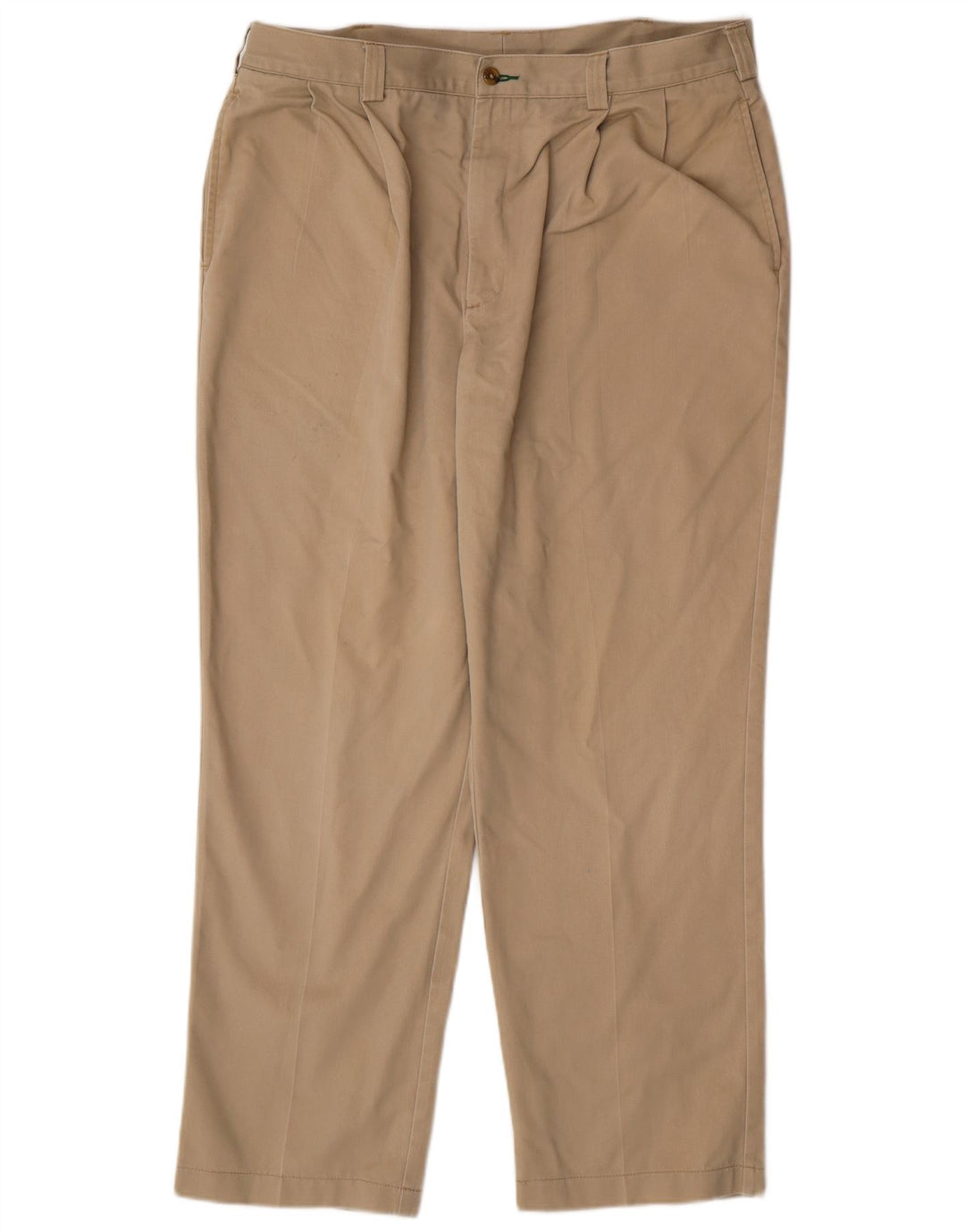 Tommy Hilfiger Mens Straight Chino Trousers W38 L30 Beige