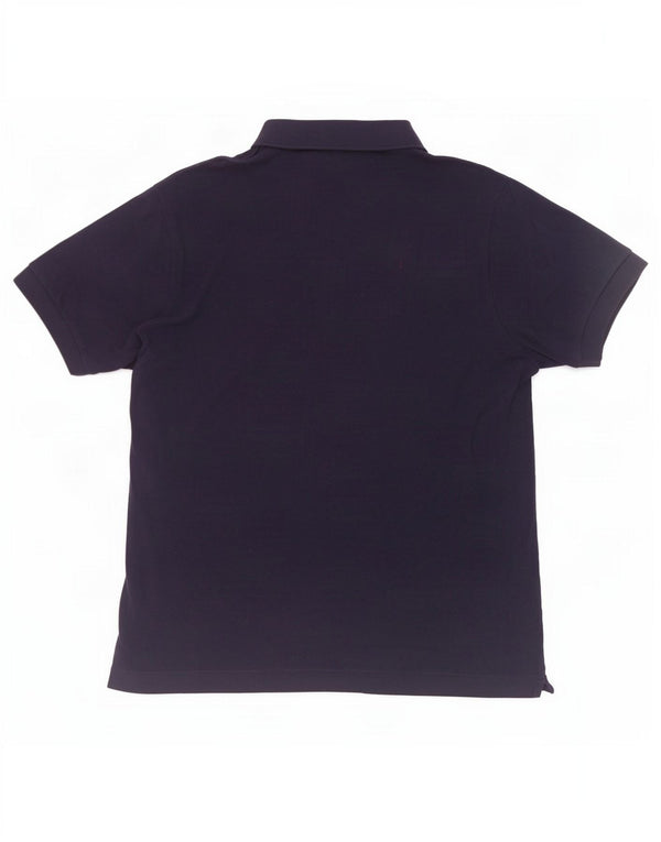 Lacoste Mens Polo Shirt Size 6 XL Navy Blue Cotton