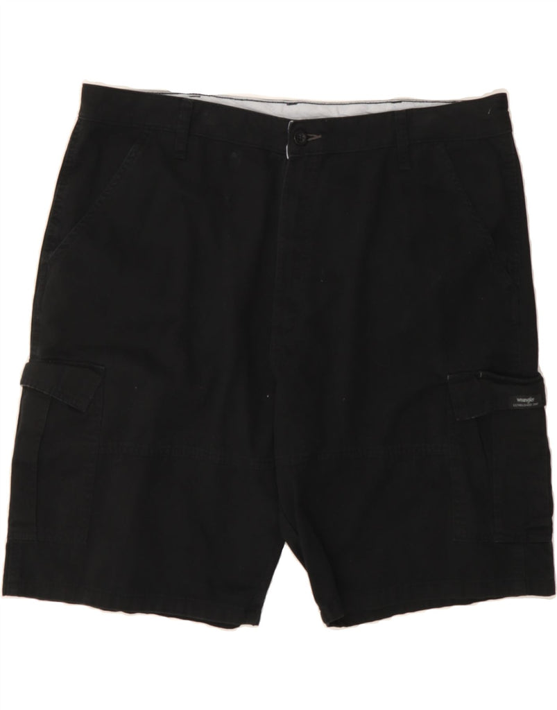 WRANGLER Mens Cargo Shorts W40 XL Black Cotton Vintage Wrangler and Second-Hand Wrangler from Messina Hembry 