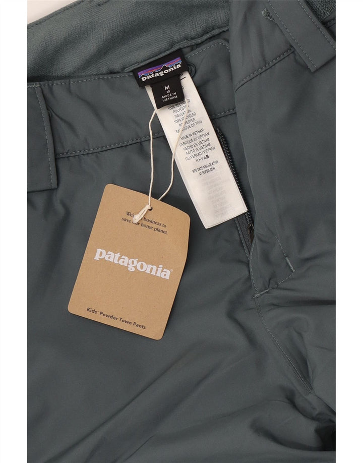 Patagonia Girls Ski Trousers 9-10 Years Medium  Khaki Polyester