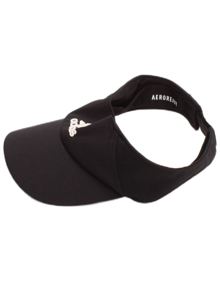 Adidas Womens Aeroready Graphic Visor Cap One Size Black Polyester