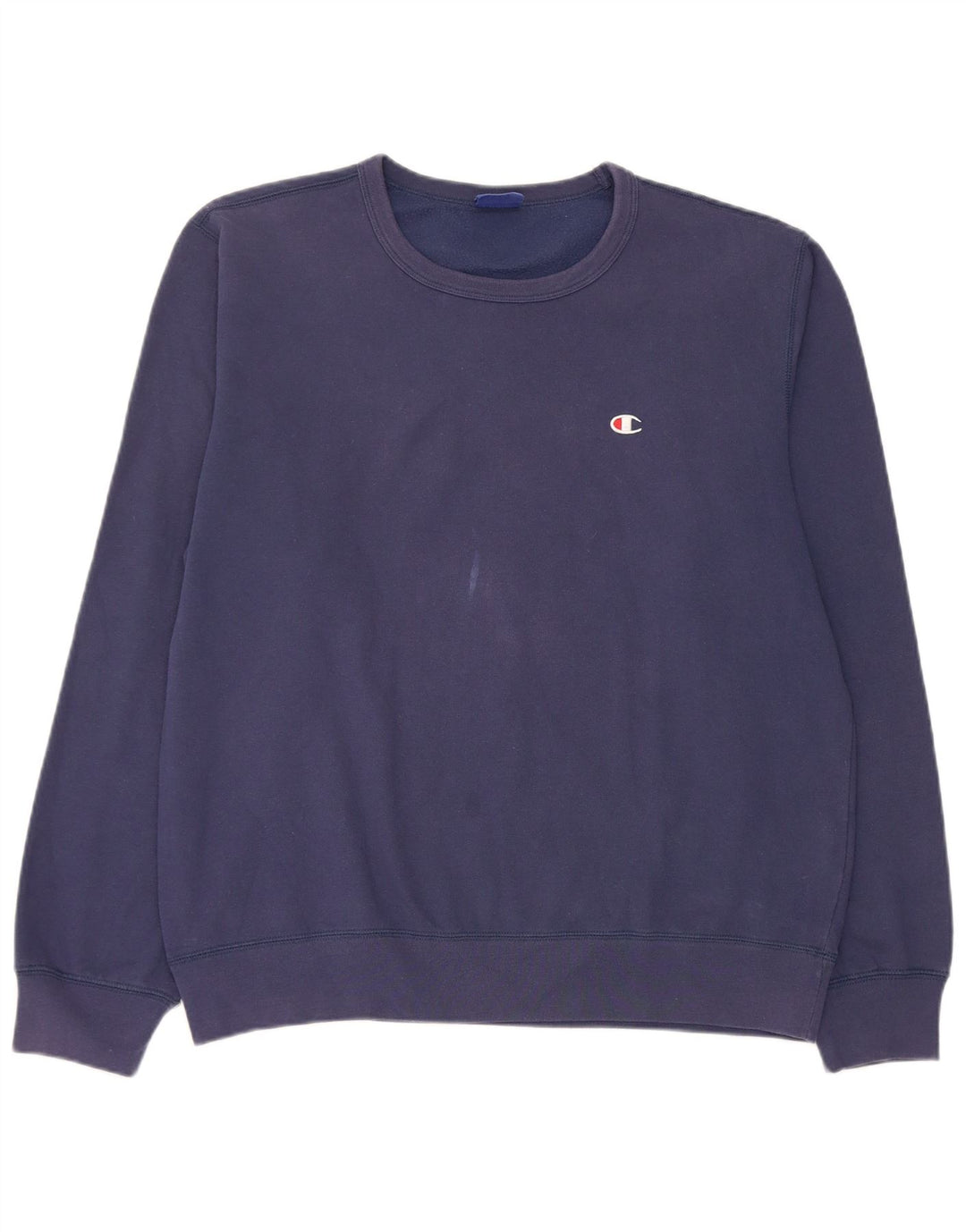 Champion Mens Sweatshirt Jumper XL Navy Blue Cotton
