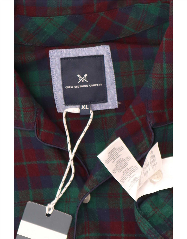 Crew Clothing Mens Flannel Shirt XL Multicoloured Check Cotton