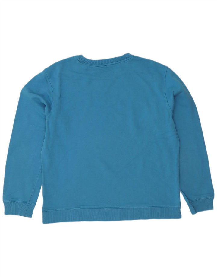 K-Way Mens Sweatshirt Jumper XL Blue Cotton