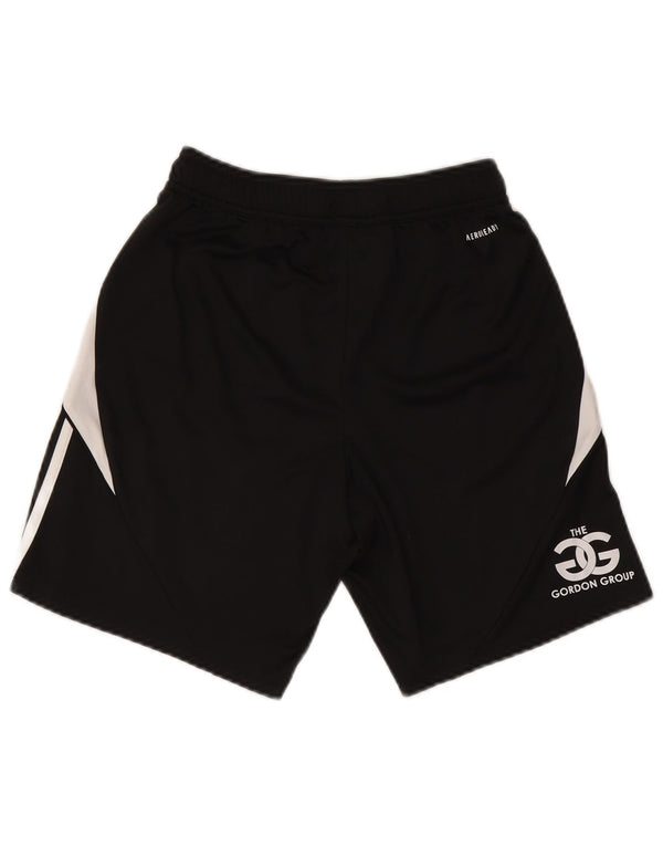 Adidas Mens Aeroready Graphic Sport Shorts Small Black Colourblock