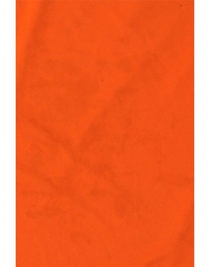 Adidas Boys Aeroready T-Shirt Top 13-14 Years Orange Polyester