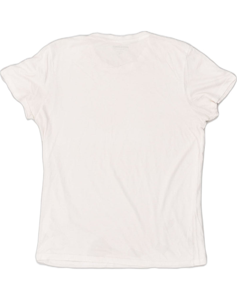 JACK & JONES Mens T-Shirt Top Large White Cotton | Vintage Jack & Jones | Thrift | Second-Hand Jack & Jones | Used Clothing | Messina Hembry 