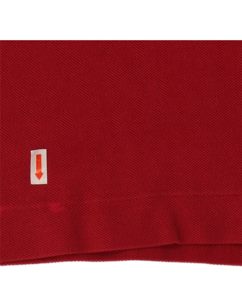 LACOSTE Mens Polo Shirt Size 3 Small Red Cotton Vintage Lacoste and Second-Hand Lacoste from Messina Hembry 
