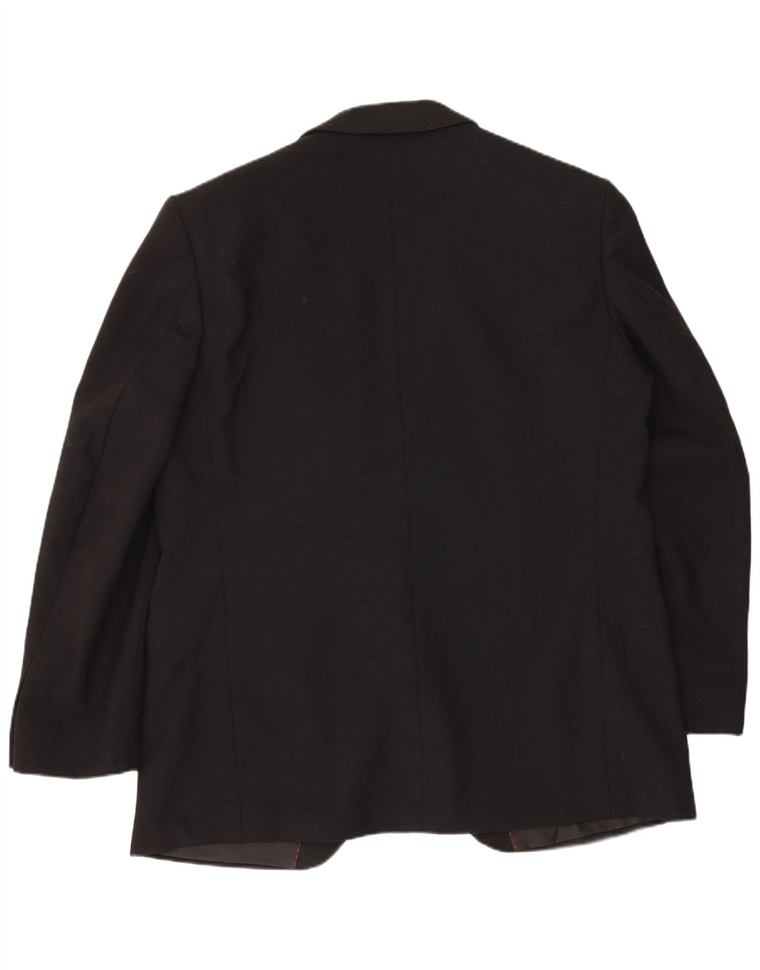 Wilvorst Mens 1 Button Blazer Jacket UK 40 Large Black New Wool