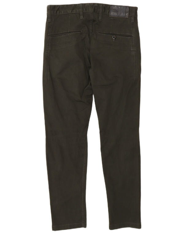 G-Star Mens Slim Chino Trousers W32 L30 Khaki Cotton