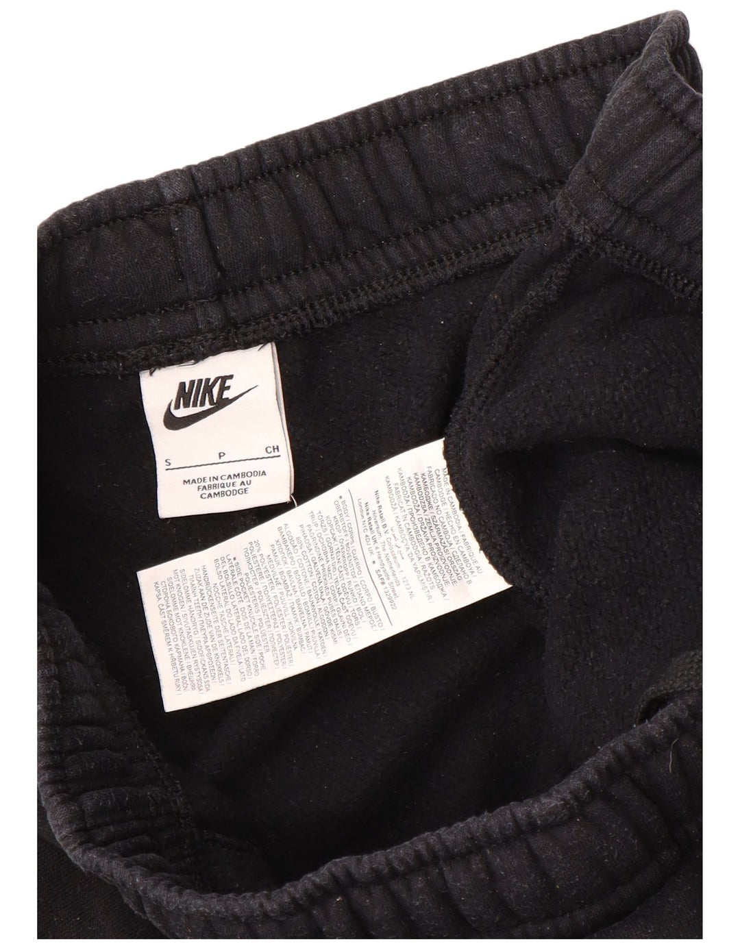 Nike Mens Cargo Tracksuit Trousers Joggers Small Black Cotton