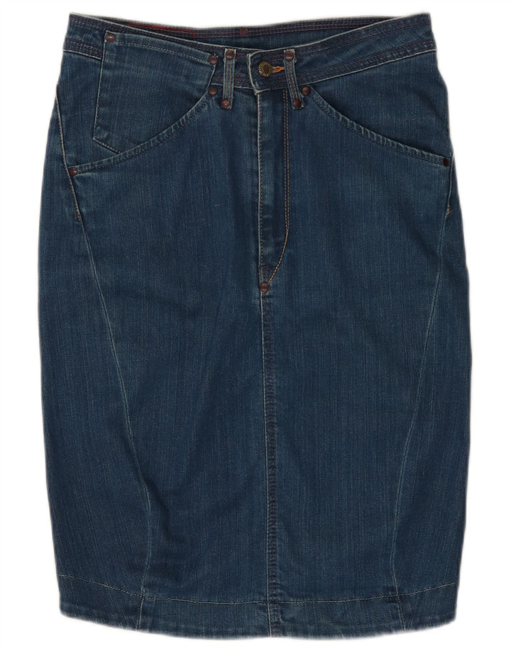 Levi's Womens Denim Skirt W28 Medium Blue Cotton