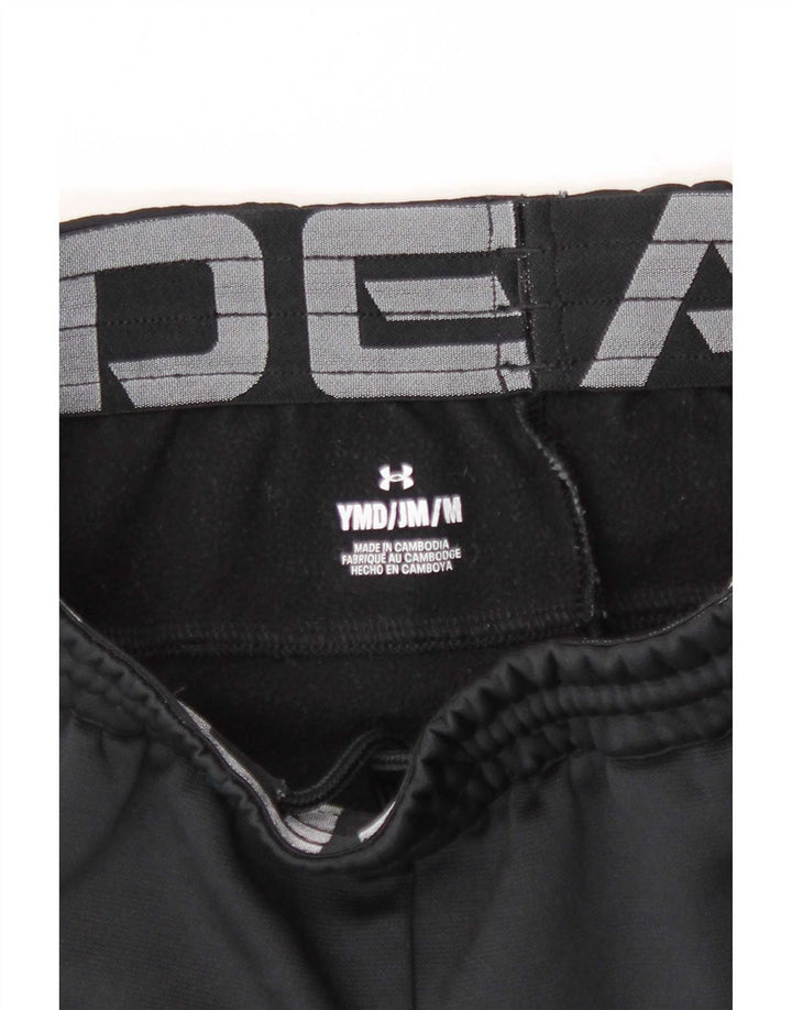 Under Armour Boys Tracksuit Trousers Joggers 9-10 Years Medium Black