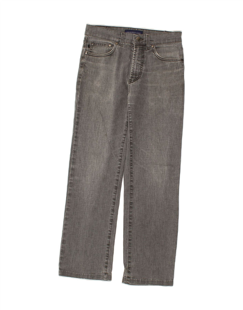 TRUSSARDI Mens Straight Jeans W28 L28 Grey Cotton | Vintage Trussardi | Thrift | Second-Hand Trussardi | Used Clothing | Messina Hembry 