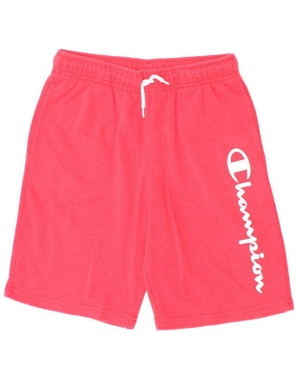 Champion Boys Graphic Sport Shorts 11-12 Years Large Red