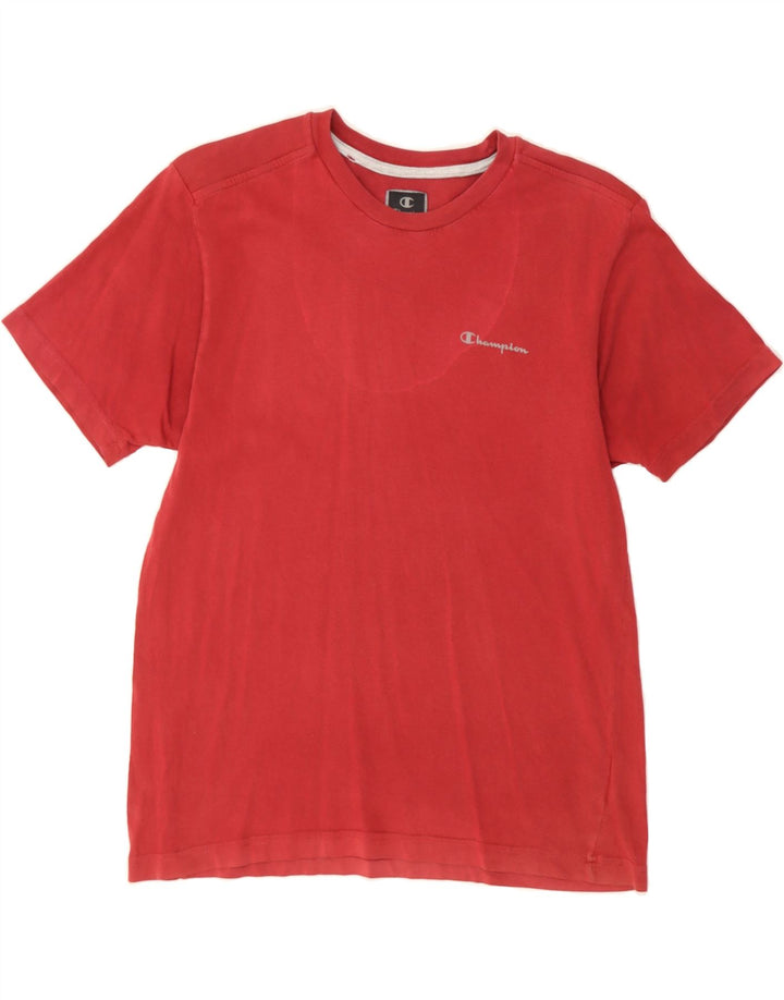 CHAMPION Mens T-Shirt Top Small Red Cotton Vintage Champion and Second-Hand Champion from Messina Hembry 