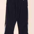 Nike Womens Capri Leggings UK 14/16 Large Navy Blue Colourblock Polyester