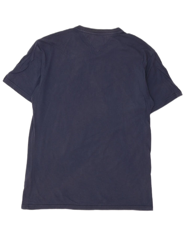 Tommy Hilfiger Mens T-Shirt Top XS Navy Blue Cotton