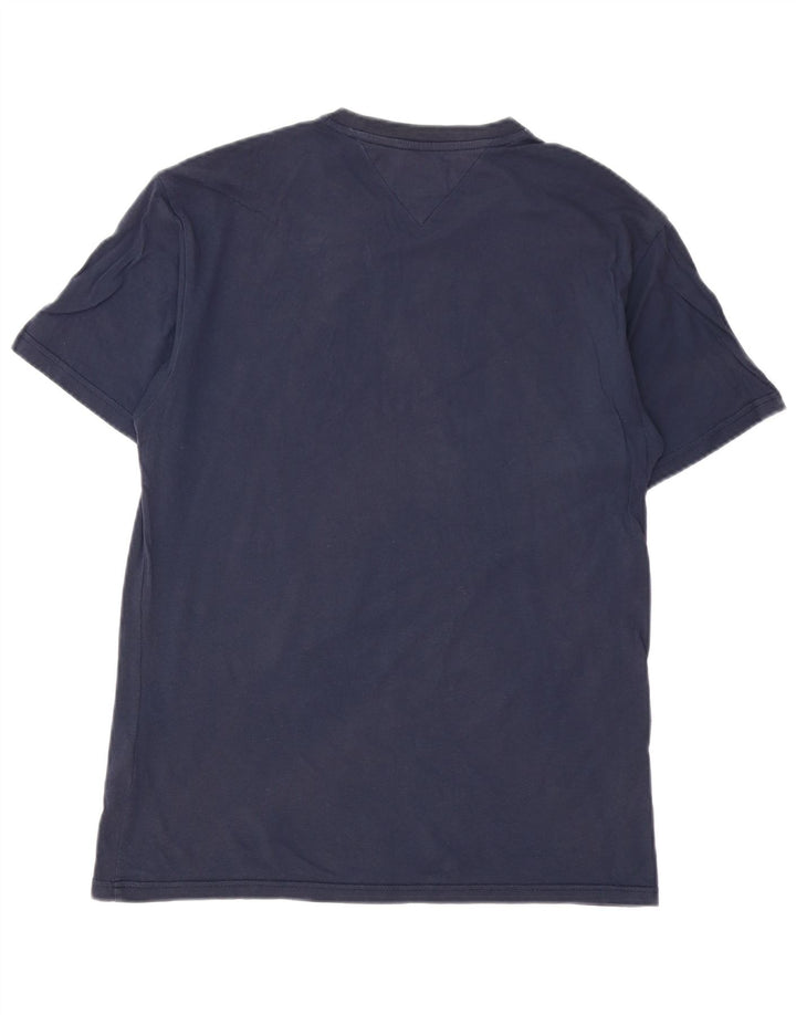 Tommy Hilfiger Mens T-Shirt Top XS Navy Blue Cotton