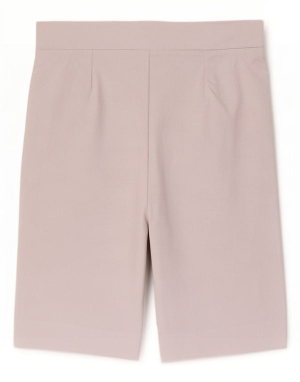 Marks & Spencer Womens Autograph Casual Shorts UK 18 XL W34 White Viscose