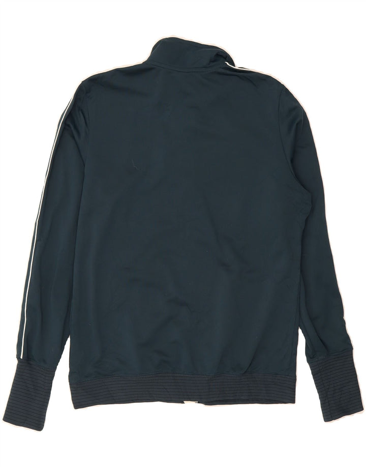 NIKE Womens Tracksuit Top Jacket UK 16 Large Navy Blue Polyester Vintage Nike and Second-Hand Nike from Messina Hembry 
