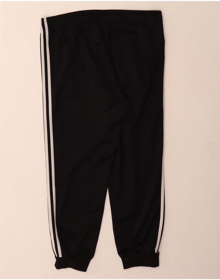 Adidas Mens Tracksuit Trousers Joggers Medium  Black Polyester