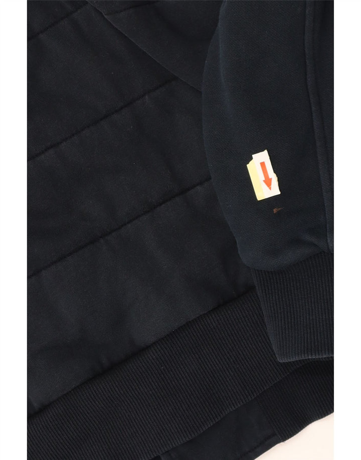 PUMA Mens Bomber Jacket UK 40 Large Navy Blue Cotton