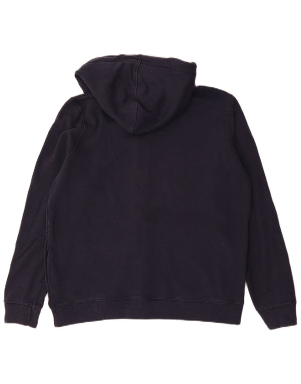 Fat Face Mens Zip Hoodie Sweater Medium Navy Blue Cotton