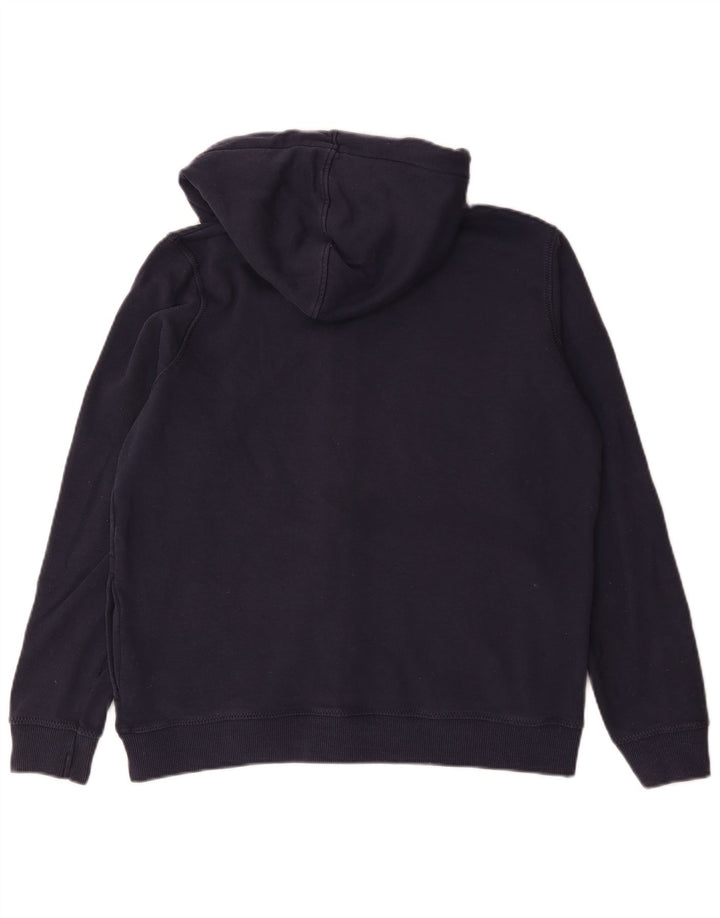 Fat Face Mens Zip Hoodie Sweater Medium Navy Blue Cotton
