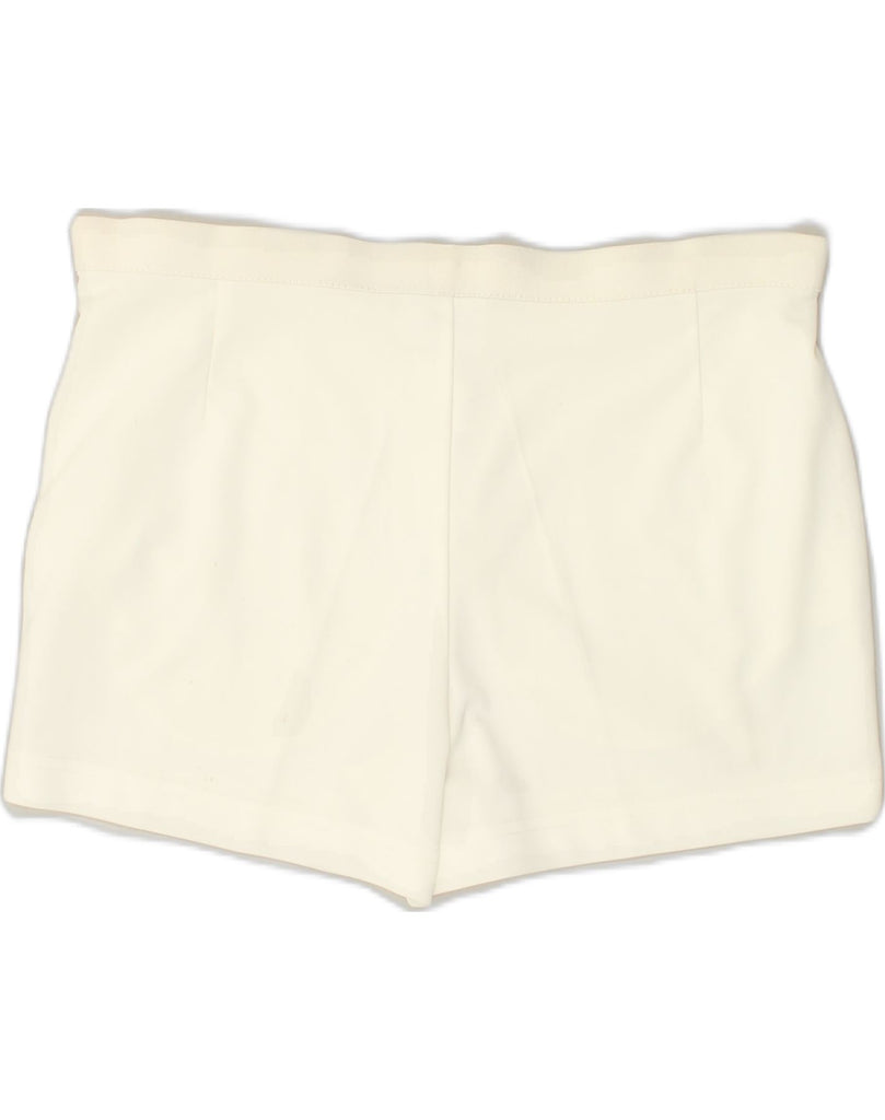 AUSTRALIAN L'ALPINA Mens Sport Shorts IT 52 XL White Polyester | Vintage AUSTRALIAN L'ALPINA | Thrift | Second-Hand AUSTRALIAN L'ALPINA | Used Clothing | Messina Hembry 