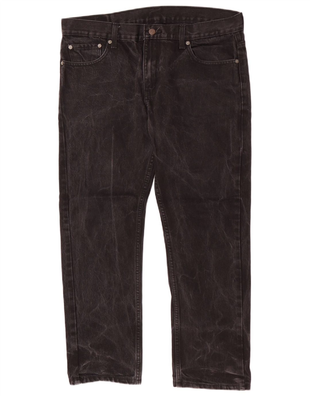 Levi's Mens 511 Slim Tapered Jeans W36 L28 Black Cotton