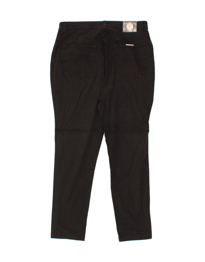 TRUSSARDI Mens Slim Cropped Jeans UK 31 Medium W31 L25 Black Vintage Trussardi and Second-Hand Trussardi from Messina Hembry 
