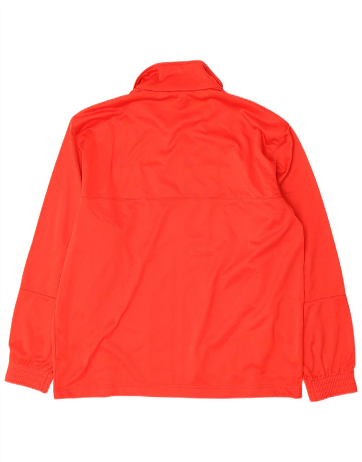 Lotto Mens Tracksuit Top Jacket Large Red Colourblock