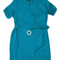 CAMOMILLA Womens Shift Dress UK 18 XL Blue Rayon