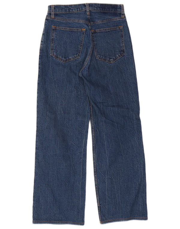 Abercrombie & Fitch Womens High Rise Loose Jeans US 2 XS W26 L27 Blue 90s