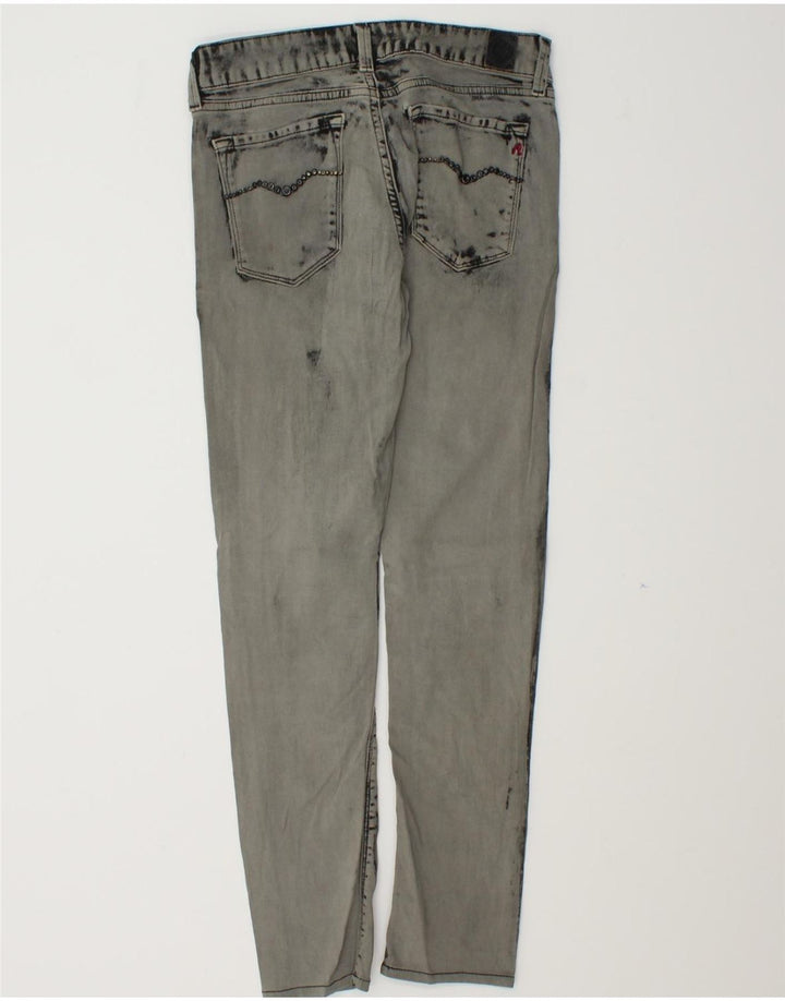 REPLAY Womens Skinny Jeans W27 L27 Grey Vintage Replay and Second-Hand Replay from Messina Hembry 