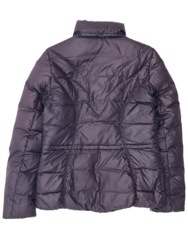 Blauer Womens Padded Jacket UK 14 Medium Purple Polyester
