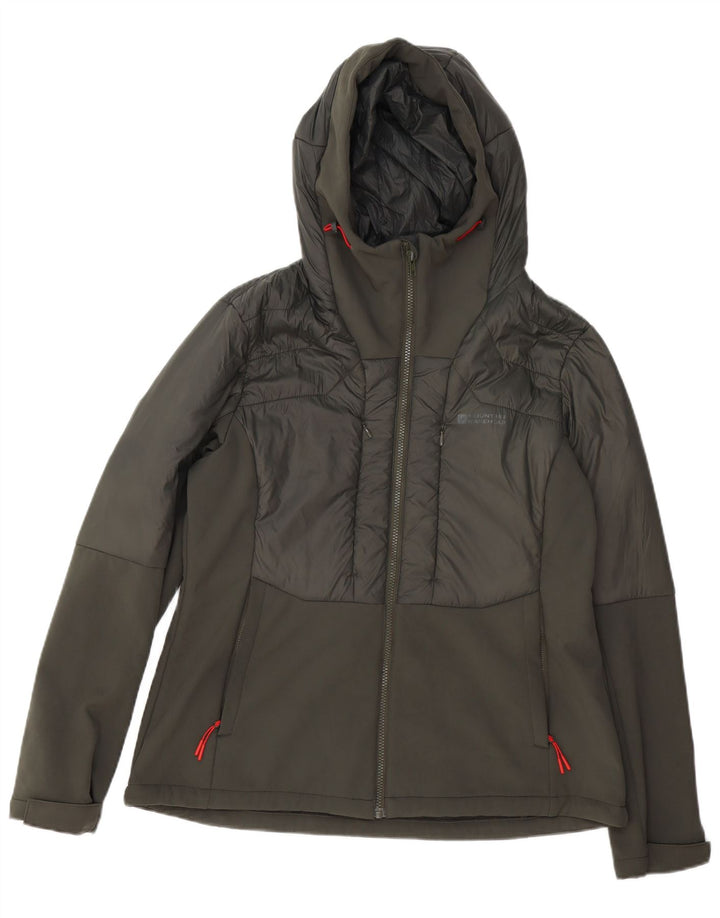 Mountain Warehouse Womens Hooded Windbreaker Jacket UK 16 Large Khaki