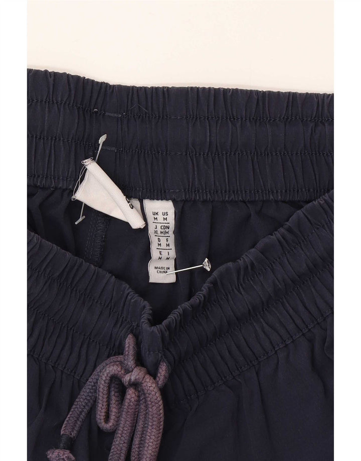 Adidas Mens Tracksuit Trousers Joggers Medium Navy Blue Polyester