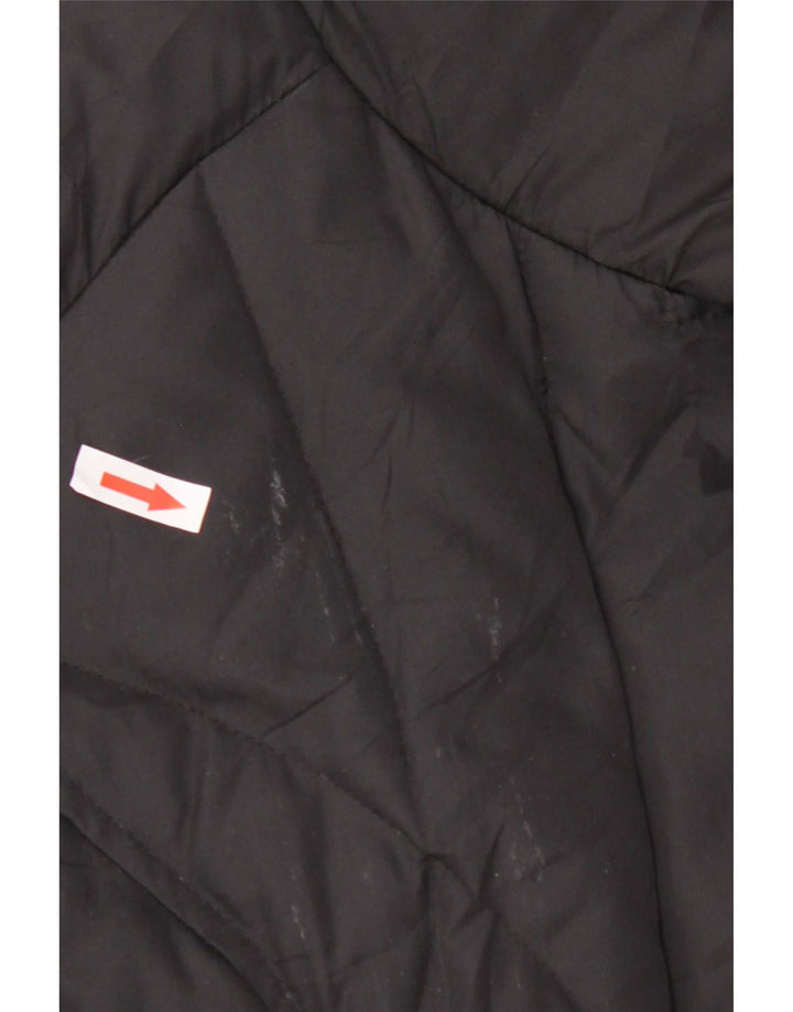 Byblos Womens Oversized Padded Jacket IT 32 2XS Black Polyester
