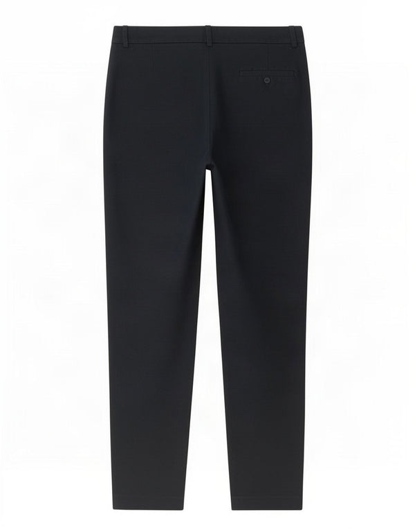 Zara Womens Slim Casual Trousers EU 36 XS W26 L26 Navy Blue