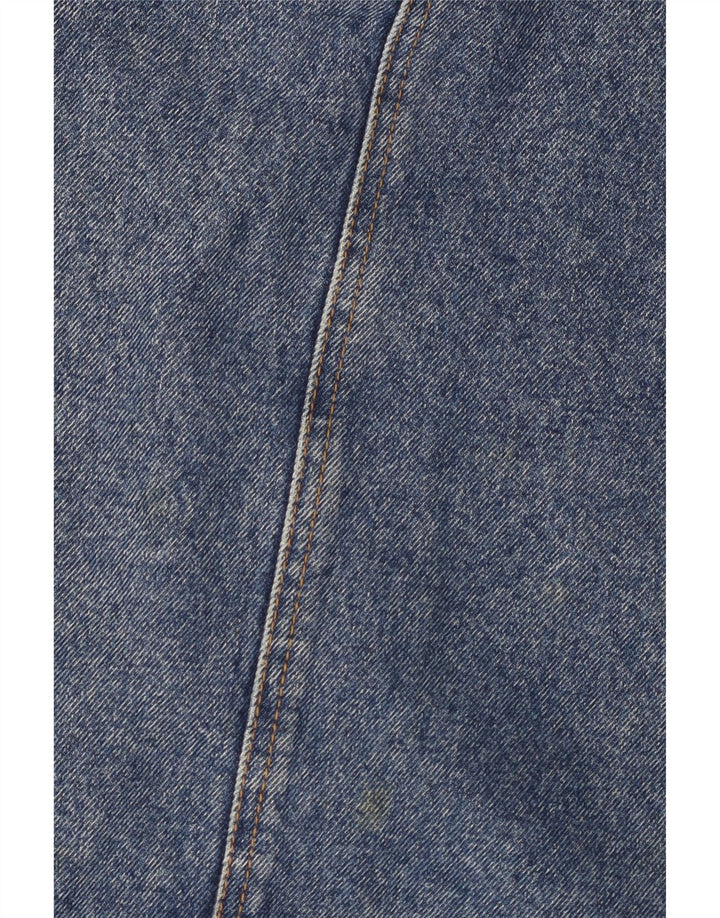 Carrera Womens Midi Denim Skirt W30 Medium  Blue Cotton