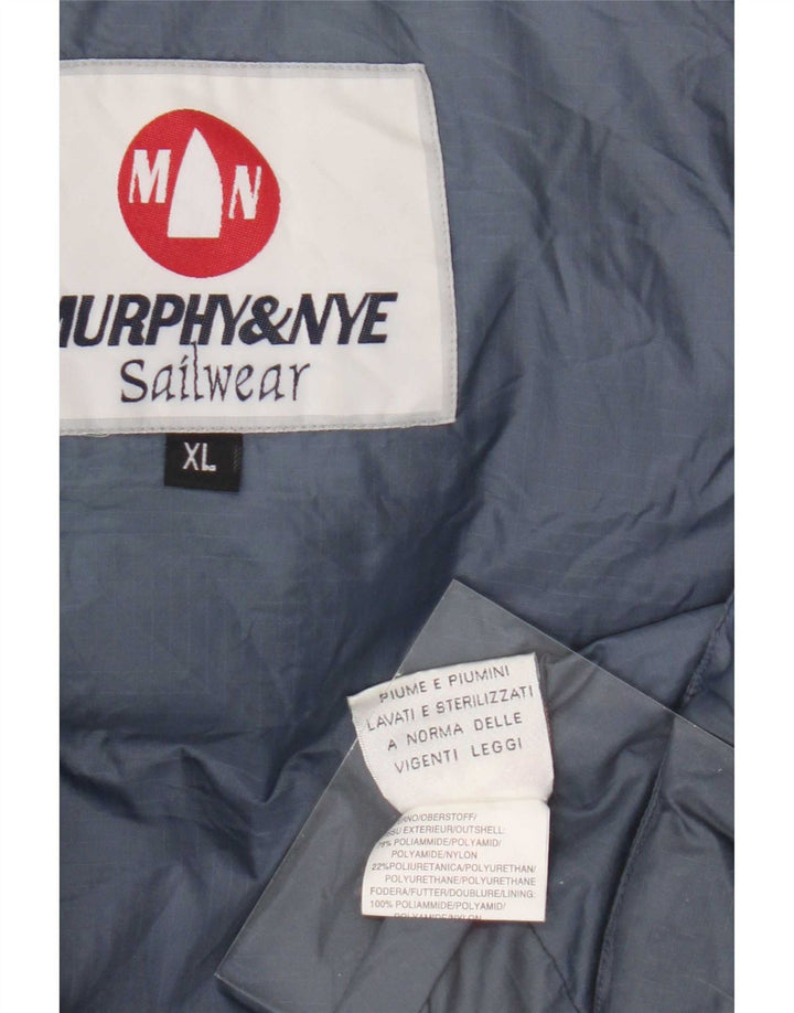 Murphy & Nye Mens Padded Gilet UK 42 XL Blue Polyamide