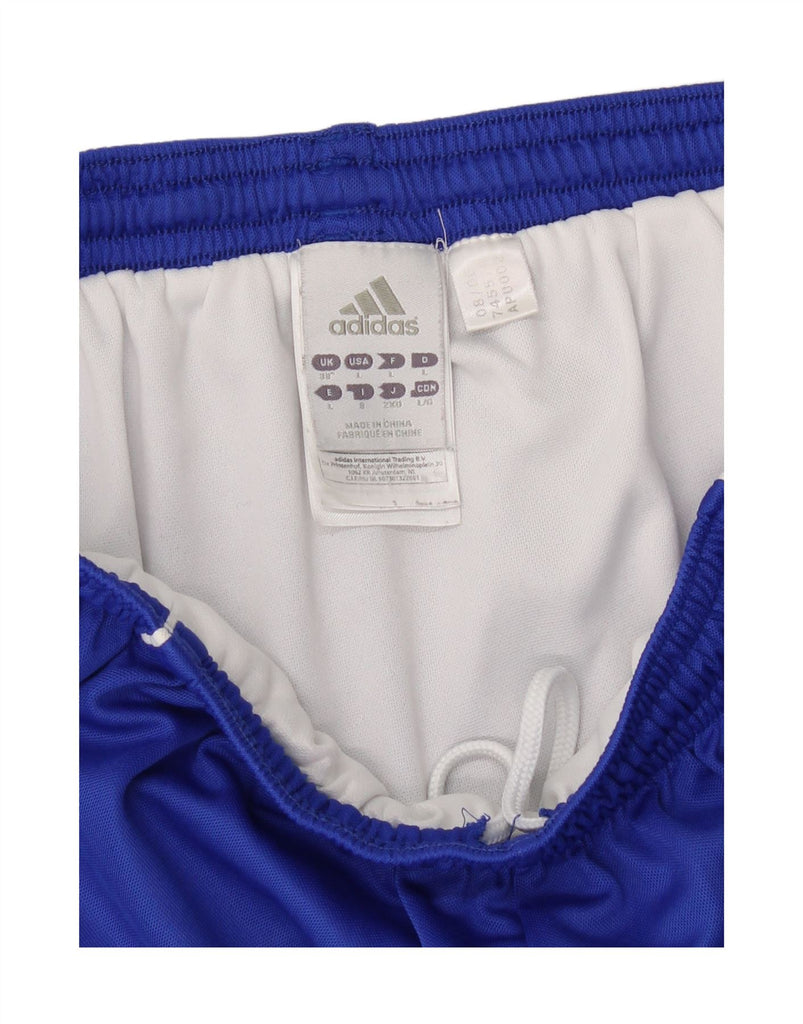 ADIDAS Mens Climalite Sport Shorts Large  Blue Polyester Vintage Adidas and Second-Hand Adidas from Messina Hembry 