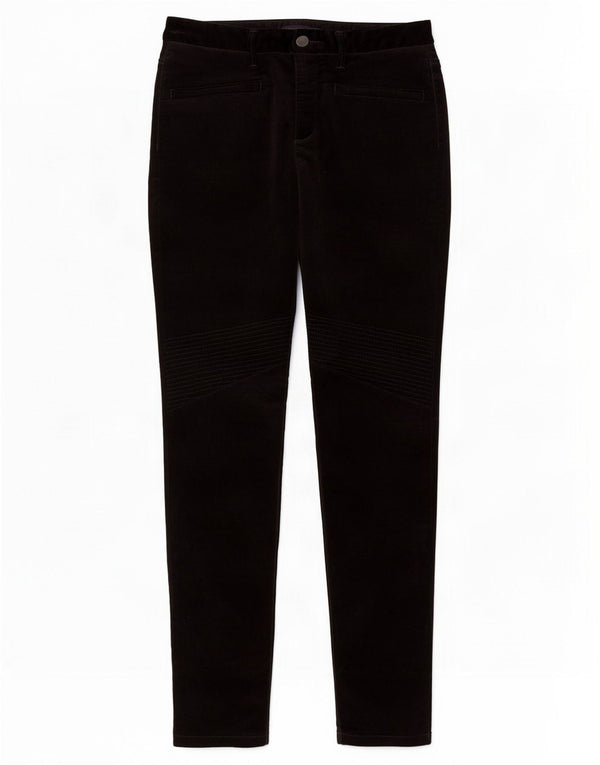 Marks & Spencer Womens High Waist Corduroy Trousers UK 12 Medium W32 L29 Bl