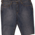 Rifle Mens Denim Shorts W40 XL Blue