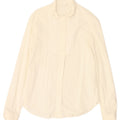 FAY Womens Shirt Blouse UK 10 Small Off White Cotton Vintage Fay and Second-Hand Fay from Messina Hembry 
